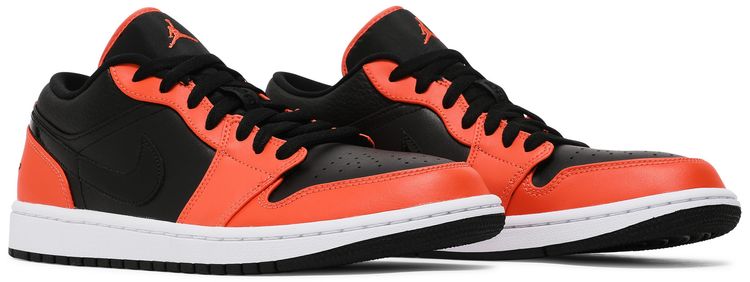 Air Jordan 1 Low SE Black Turf Orange