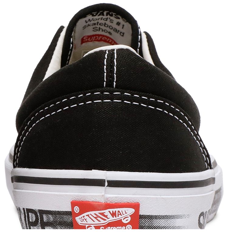 Vans Supreme x Era Pro Motion Logo Black