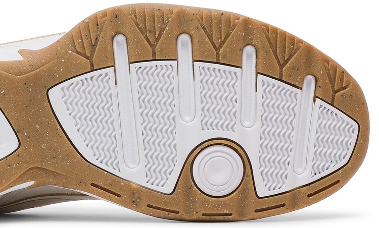 Nike Air Monarch IV White Lucky Green Gold