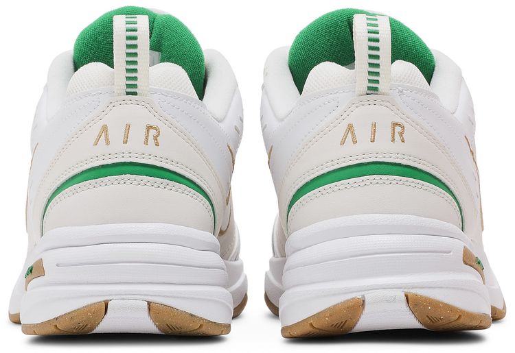 Nike Air Monarch IV White Lucky Green Gold