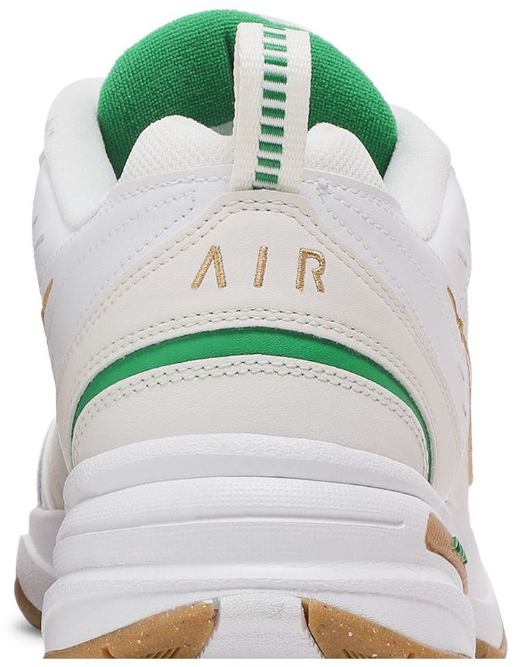 Nike Air Monarch IV White Lucky Green Gold