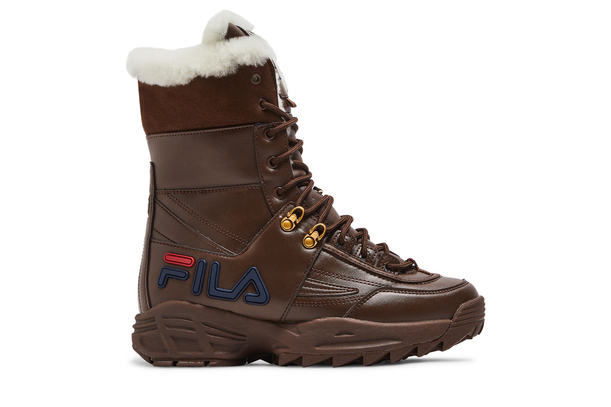 Fila disruptor fur boots on sale
