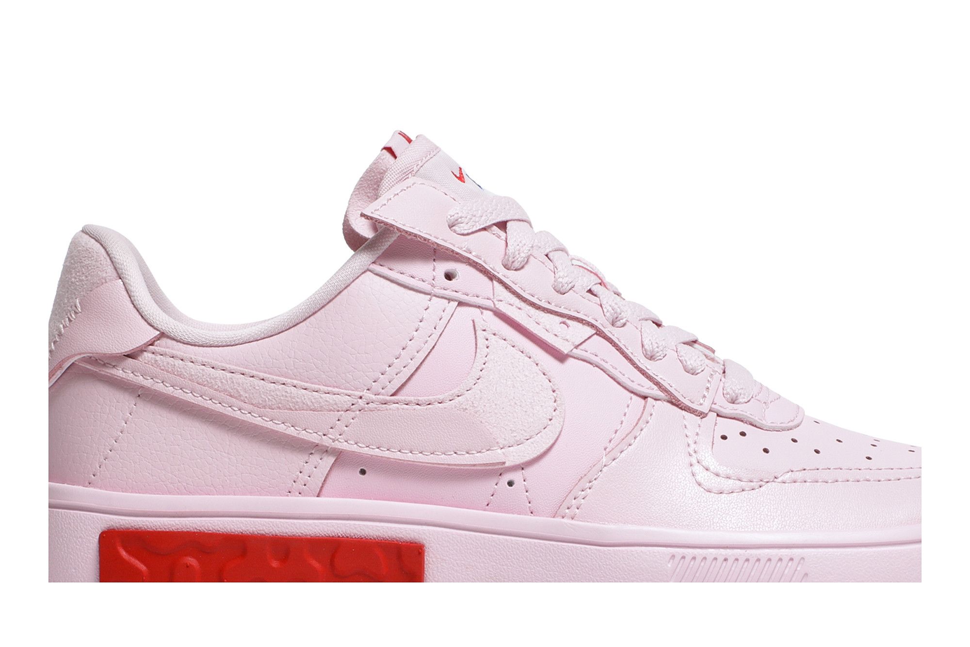air force ones pink bottom