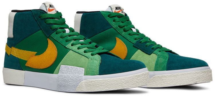 Nike Zoom Blazer Mid Premium SB Mosaic Pack   Aloe Verde