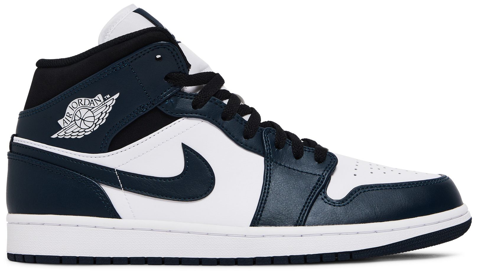 jordan 1 mid armory navy black white