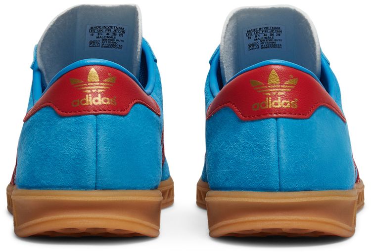 Adidas Hamburg Solar Blue Red Gum