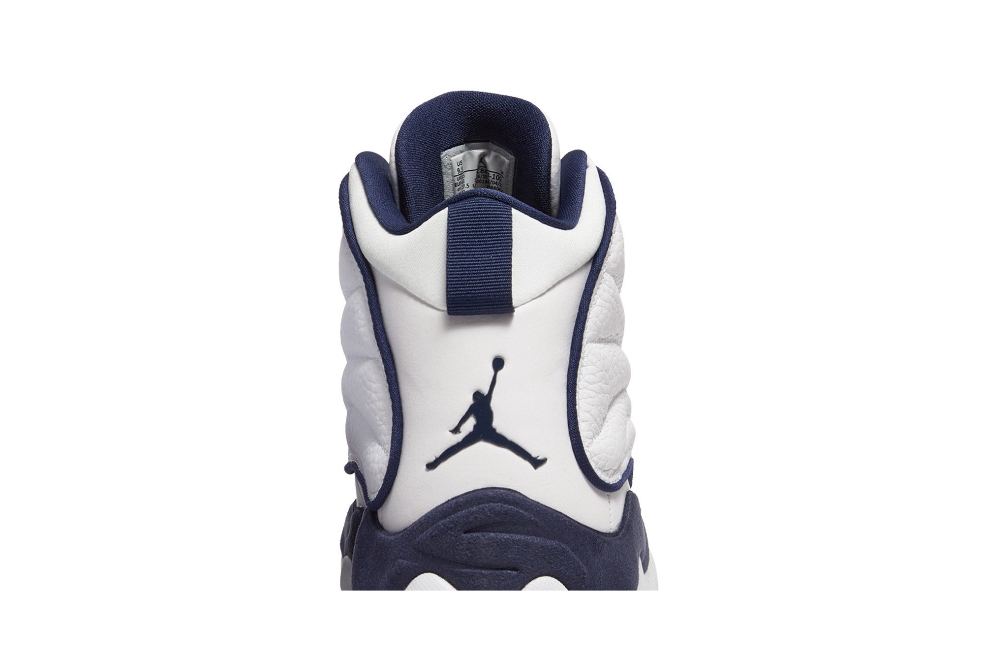 jordan pro strong white midnight navy