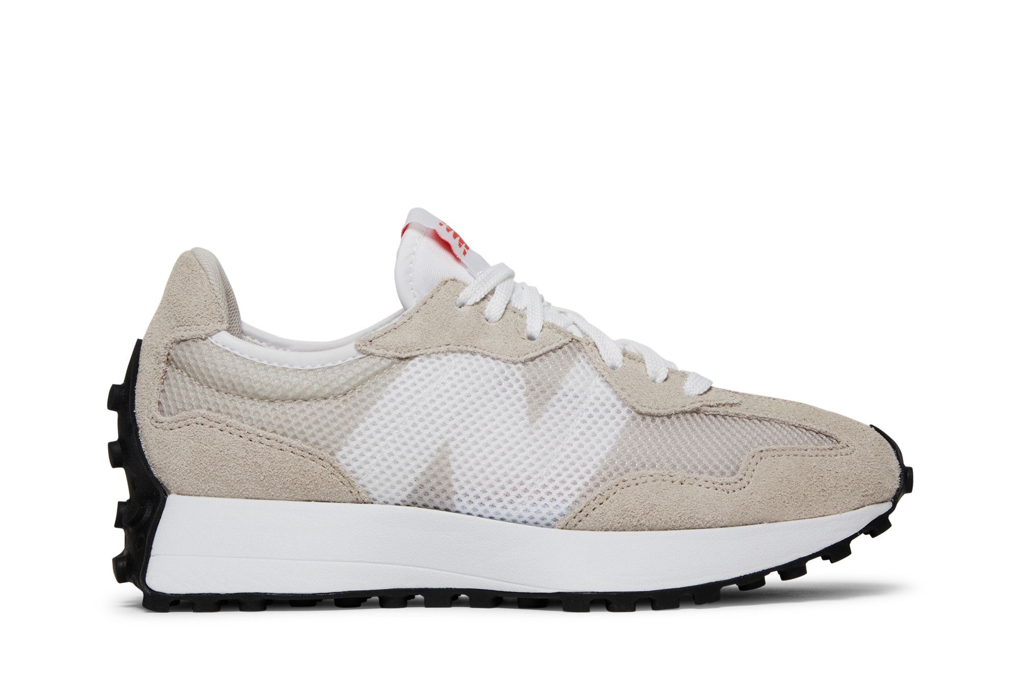 new balance 327 clear yellow with ghost pepper