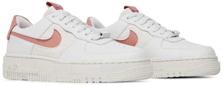 Nike Wmns Air Force 1 Pixel White Rust Pink