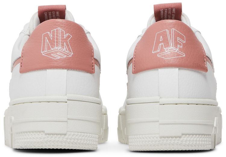 Nike Wmns Air Force 1 Pixel White Rust Pink