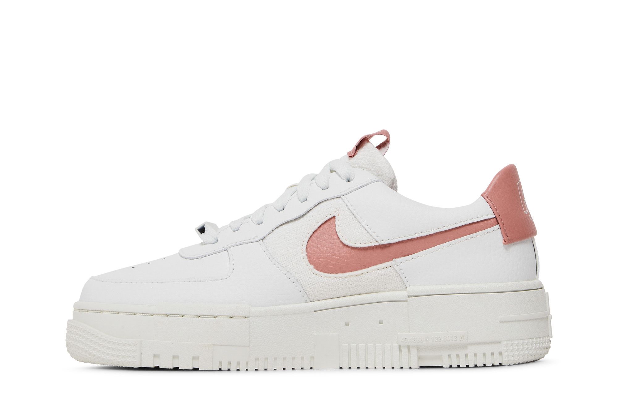 Nike air force rose gold tick shop
