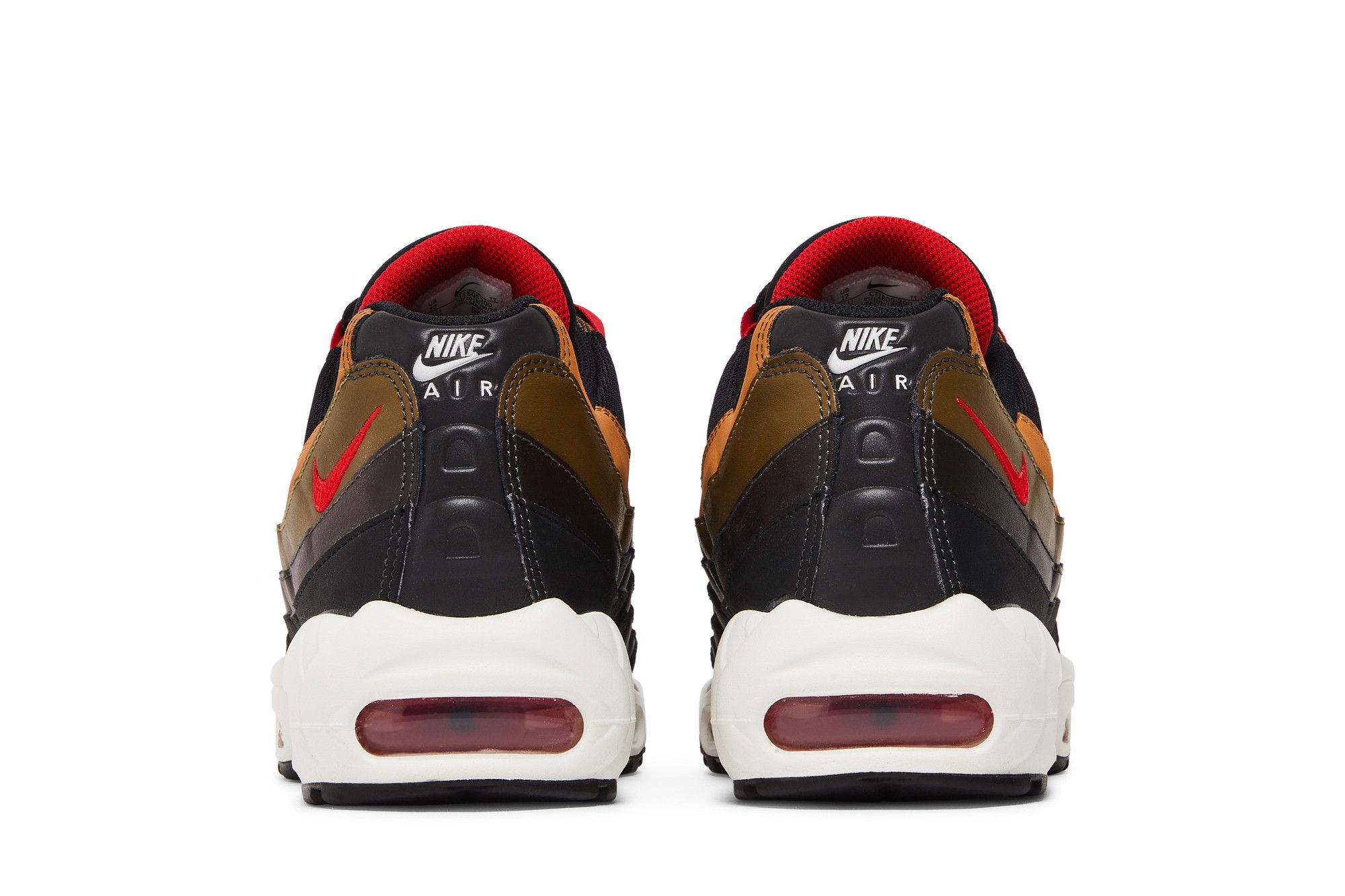 NIKE★AIR MAX 95 ESSENTIAL★YUCON BROWN/RED/FLAX/BLACK Buy Air Max 95 Essential 'Yukon Brown' - CT1805 200 | GOAT