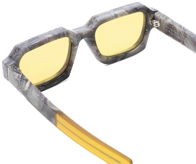 A Cold Wall x RetroSuperFuture Caro Sunglasses Grey Marble