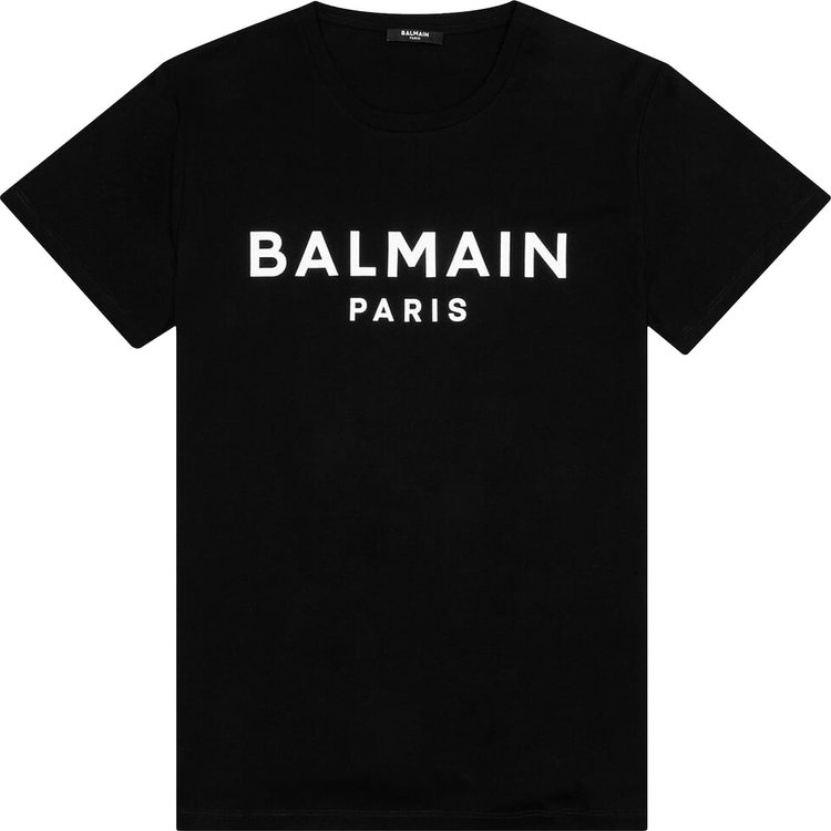 Balmain Printed T-Shirt 'Noir/Blanc'