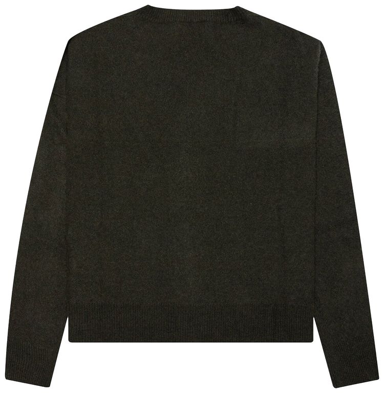 Ambush Logo Cardigan Olivine
