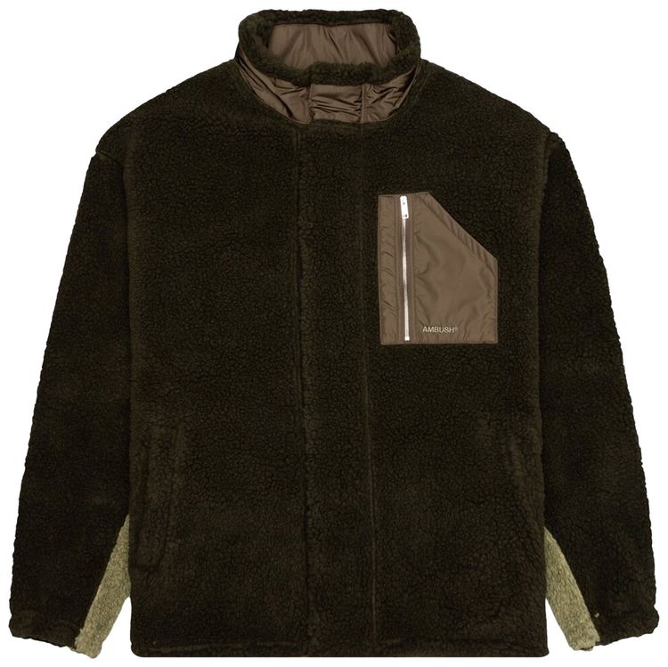 Ambush Fleece Zip Top Military GreenKaki