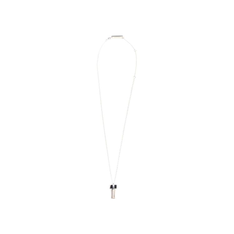 Ambush Bolt Charm Necklace Silver