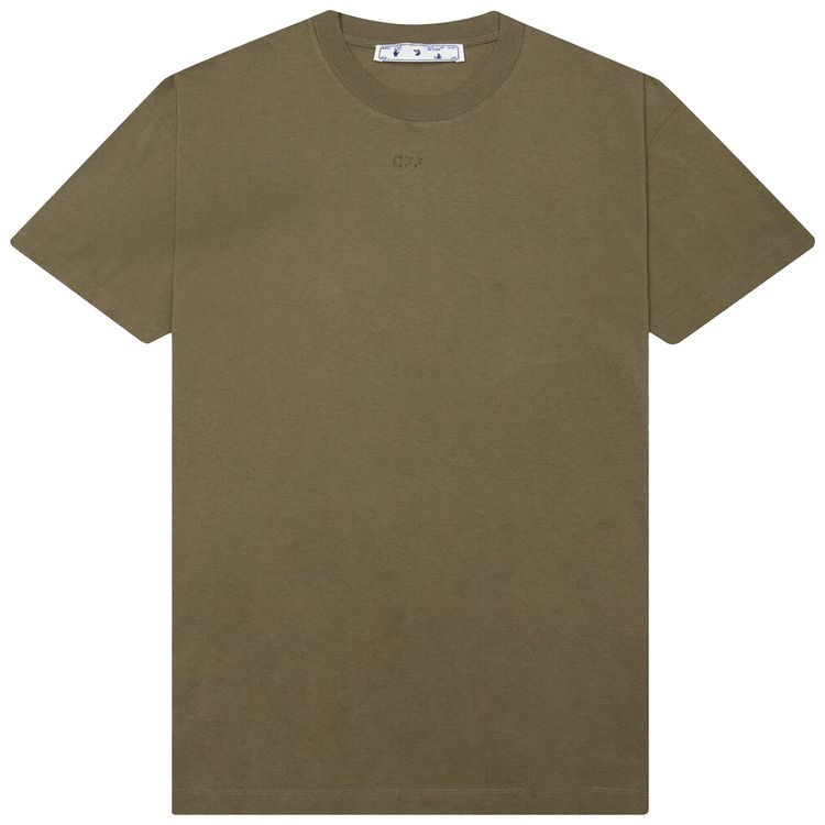 Off White Rubber Arrows Slim Tee GreenGreen