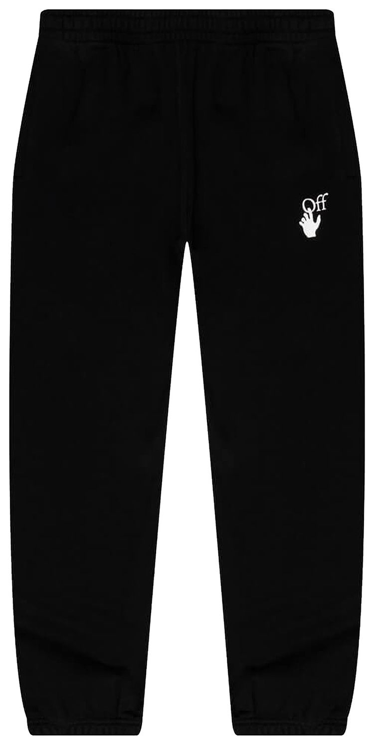 Off White Caravaggio Arrow Slim Sweatpant BlackWhite