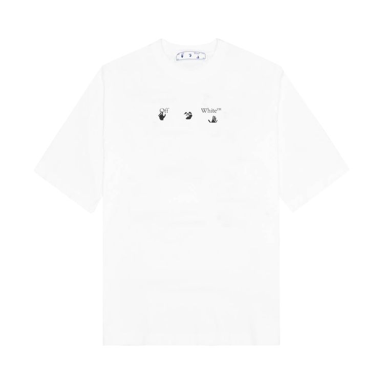 Off White Arrow Tree Over Tee WhiteMulticolor