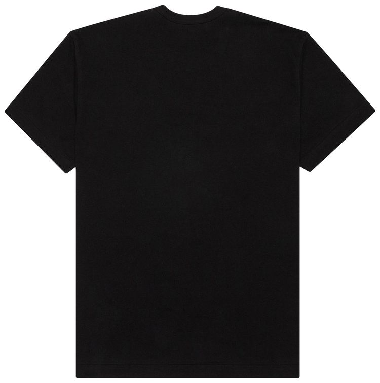 Comme des Garcons PLAY Emblem Heart T Shirt Black