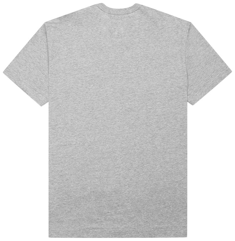 Comme des Garcons PLAY Heart T Shirt Grey