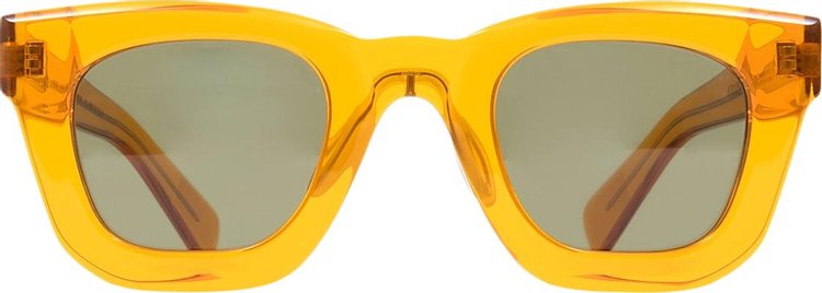 Brain Dead Elia Sunglasses 'Orange/Green'