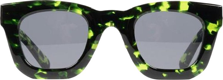 Brain Dead Elia Sunglasses 'Black/Green Tortoise'