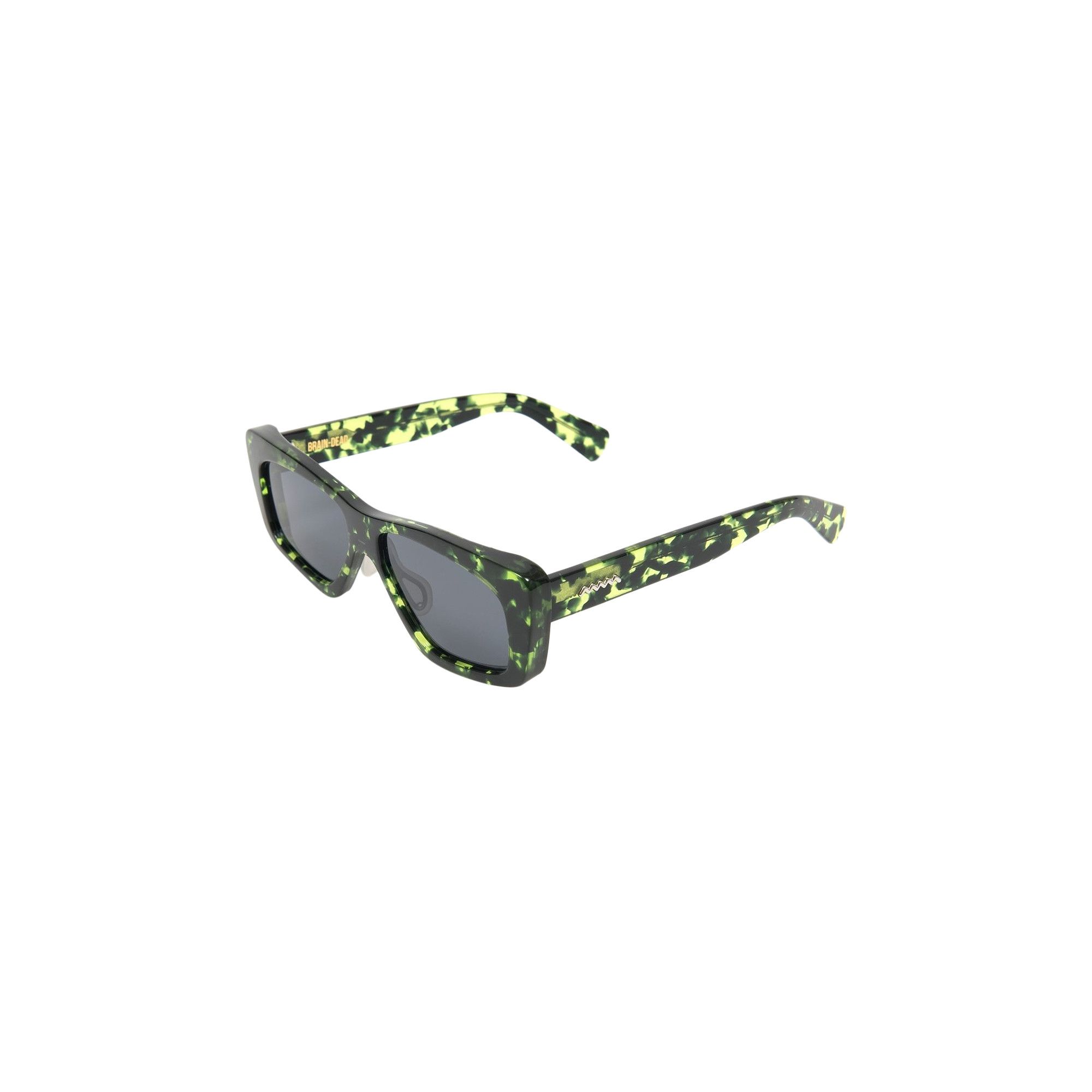 Buy Brain Dead Kopelman Sunglasses 'Black/Green Tortoise