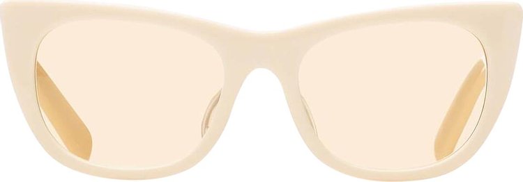 Brain Dead Natto Sunglasses 'White/Beige'