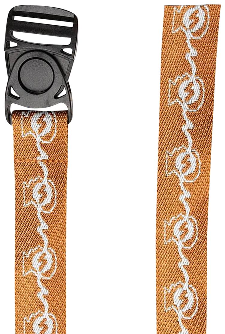 Brain Dead Running Head Woven Belt Light Brown