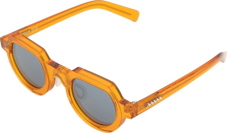 Brain Dead Tani Sunglasses OrangeSilver Reflective