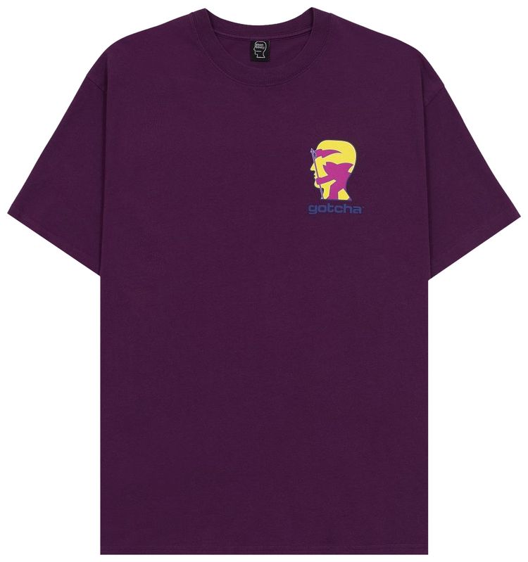 Brain Dead x Gotcha Wax Rituals Short Sleeve T Shirt Purple