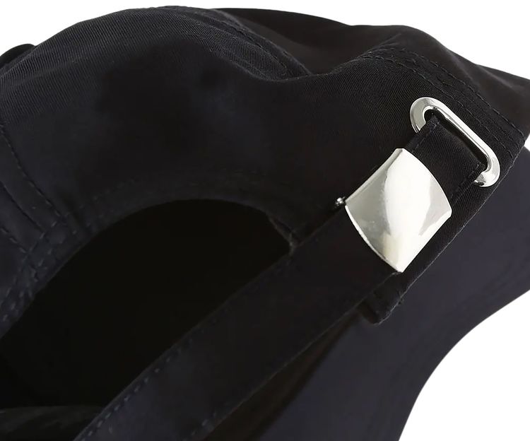 Balmain Cotton Twill Cap Marine