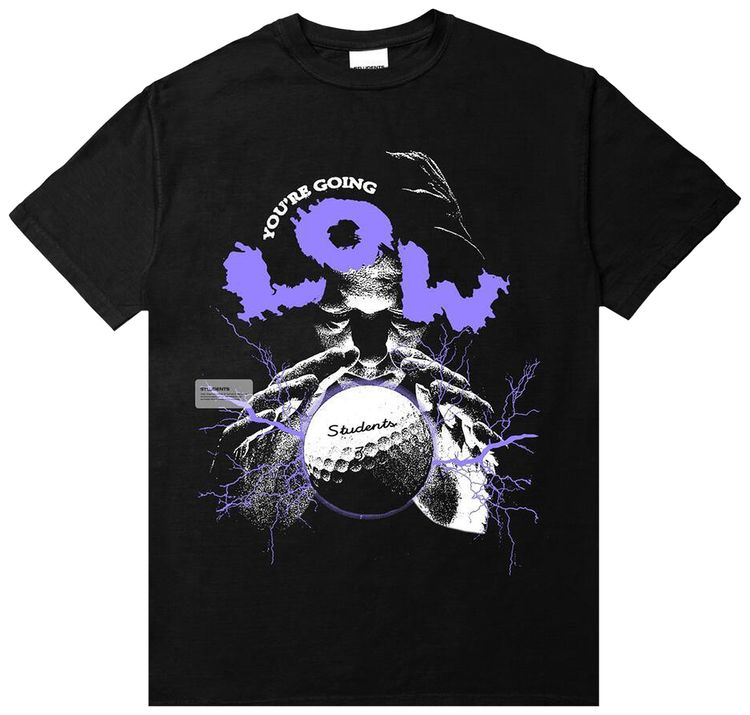 Students Going Low Tee Black