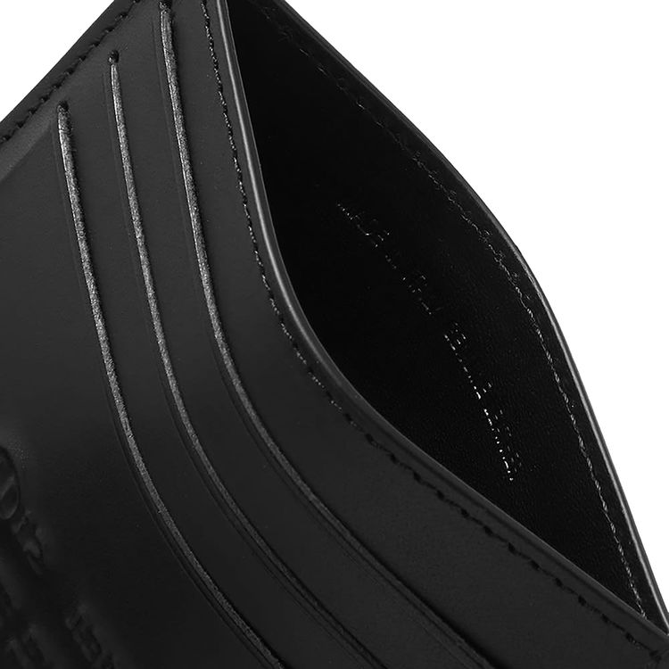 Maison Margiela Leather Card Holder Black