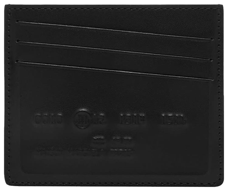 Maison Margiela Leather Card Holder Black