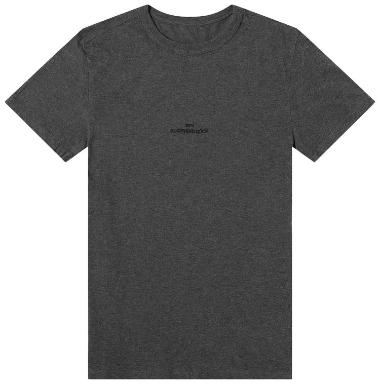 Maison Margiela Logo T Shirt Melange