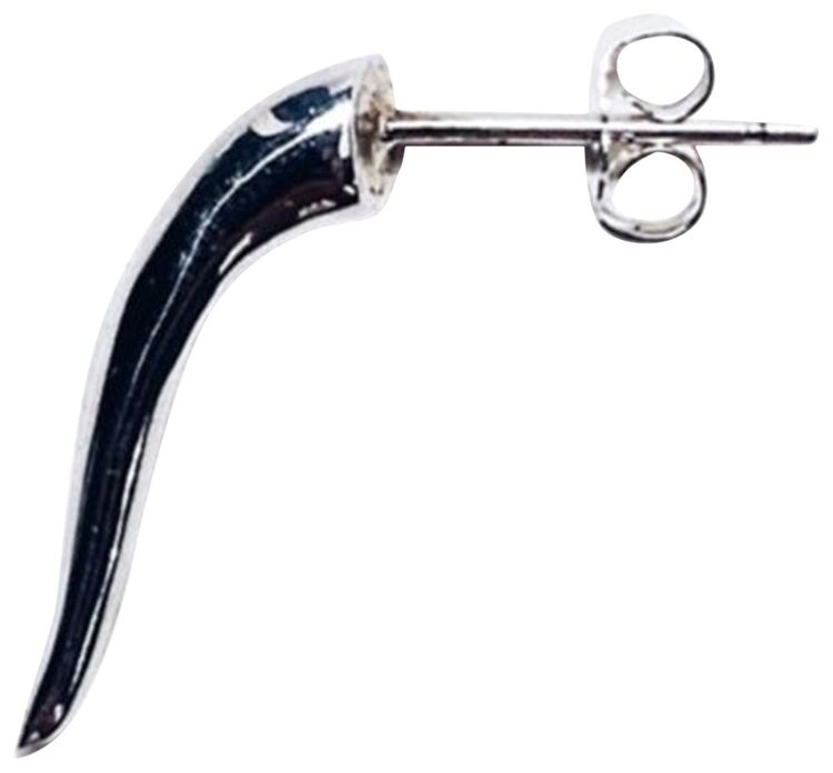 Martine Ali Spike Earing Set Silver