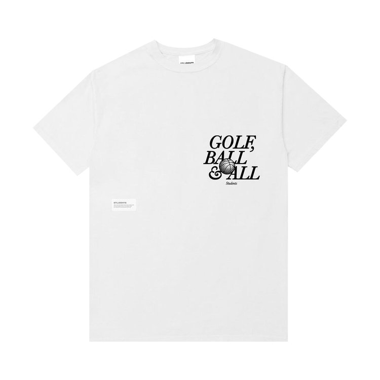Students Golf Ball & All Tee 'White'