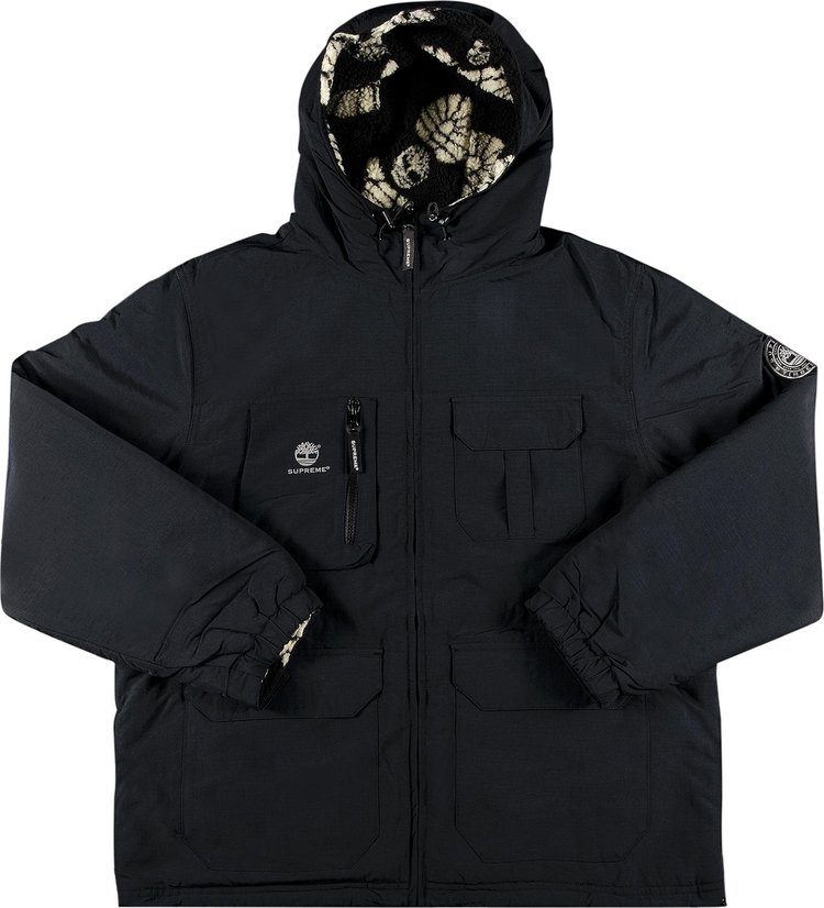 Supreme x Timberland Reversible Ripstop Jacket 'Black'
