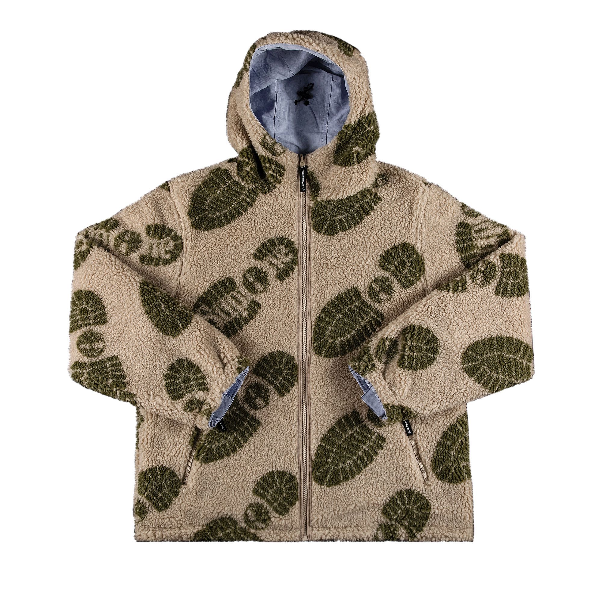 Buy Supreme x Timberland Reversible Ripstop Jacket 'Dusty Blue