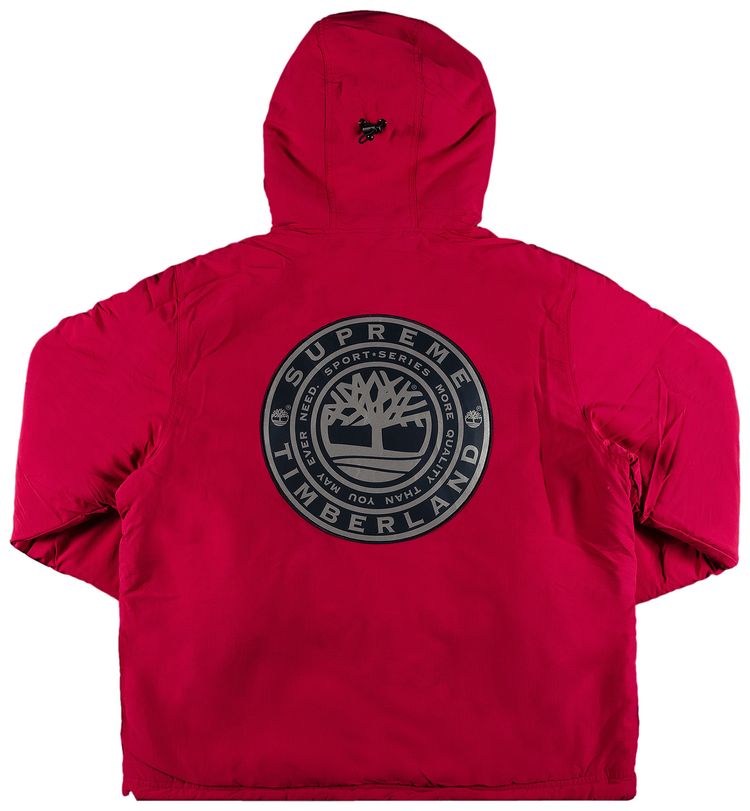 Buy Supreme x Timberland Reversible Ripstop Jacket 'Burgundy
