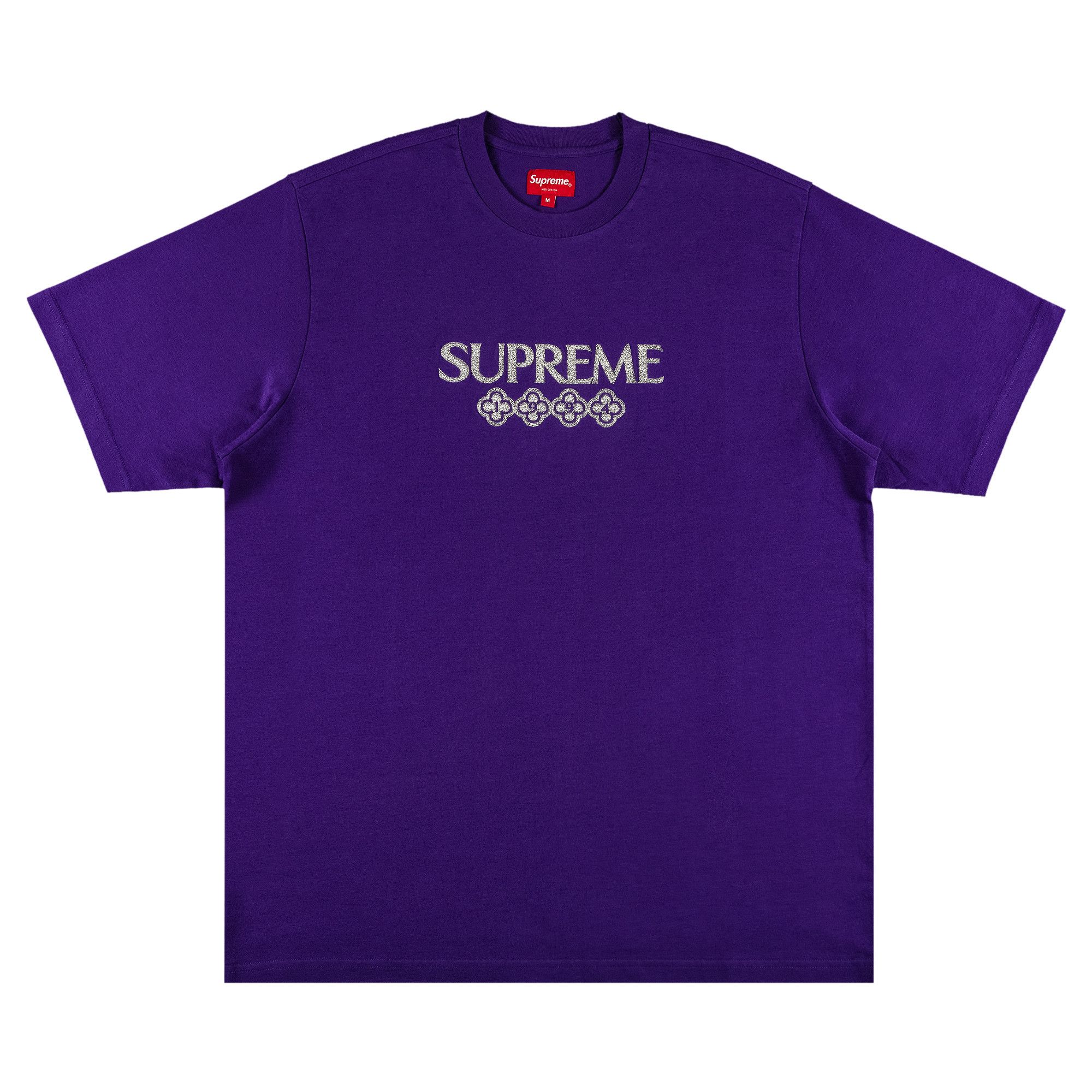 Supreme glitter store shirt