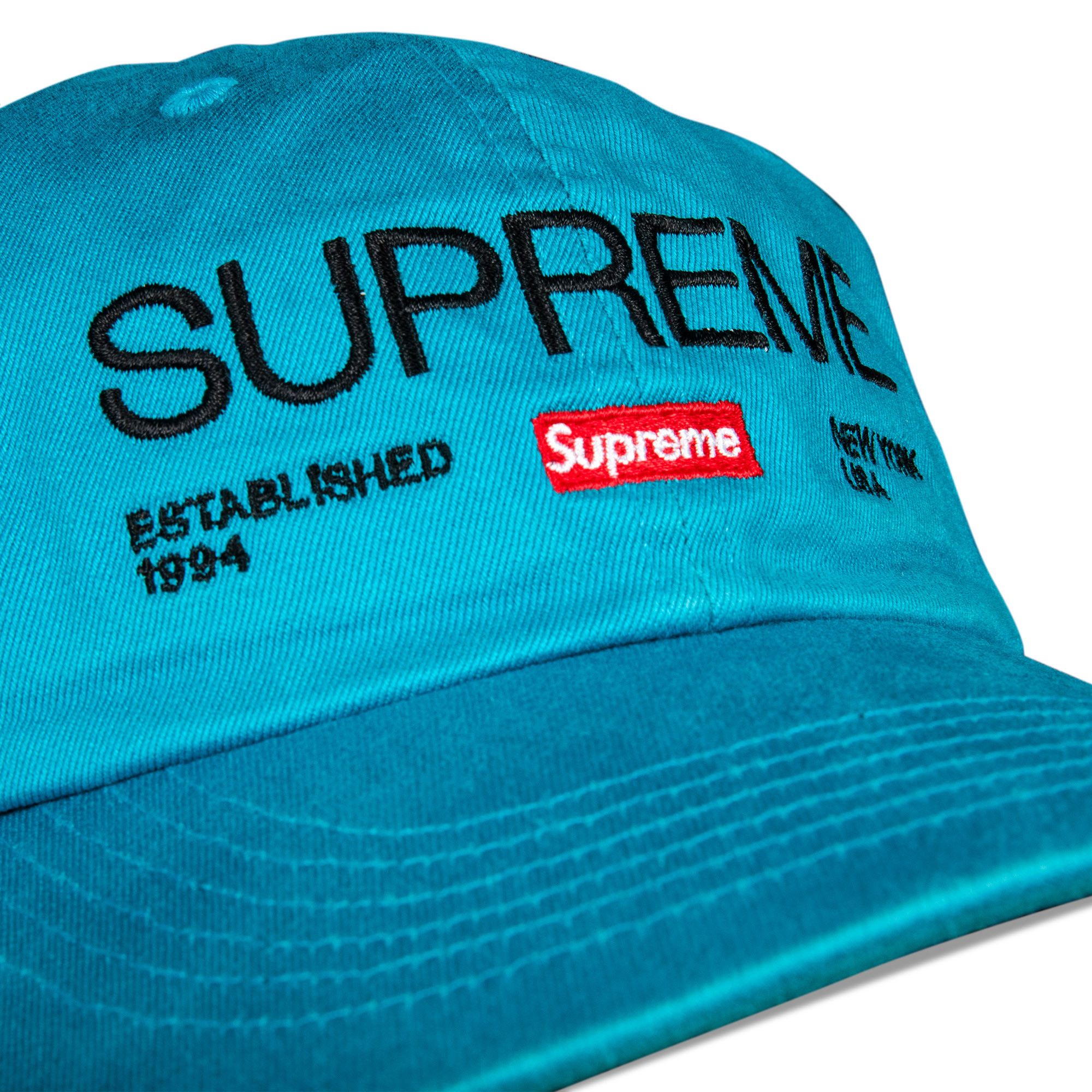 Supreme Est. 1994 6-Panel 'Teal'