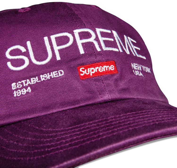 Supreme Est 1994 6 Panel Purple