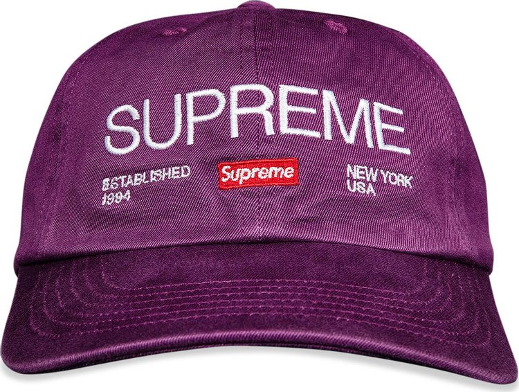 Supreme Est. 1994 6-Panel 'Purple'