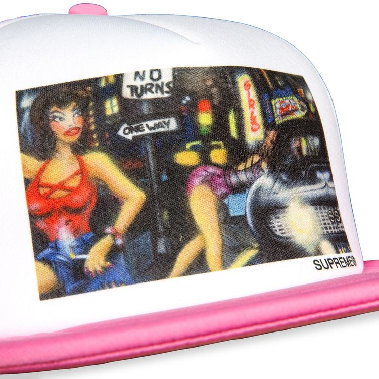 Supreme Lady Pink Mesh Back 5 Panel Pink