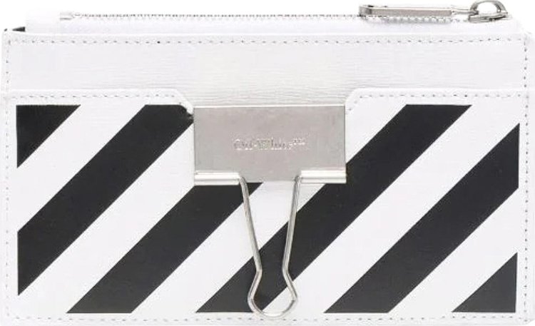 Off-White 'Jitney' card holder with strap, Women's Accessories