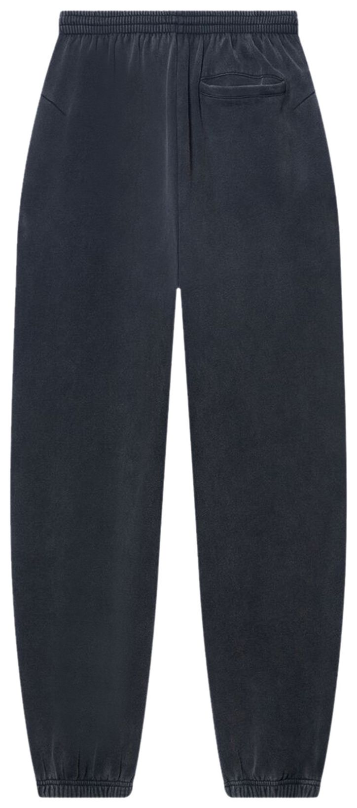 Balenciaga Stretch Knee Pants Washed BlackWhite